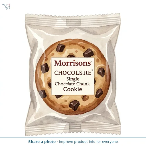 Morrisons Single Chocolate Chunk Cookie