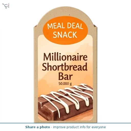 Morrisons Millionaire Shortbread Bar