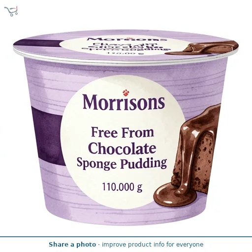 Morrisons Free From Chocolate Sponge Pudding 110g