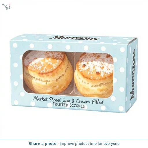 Market Street Jam & Cream Filled Fruited Scones