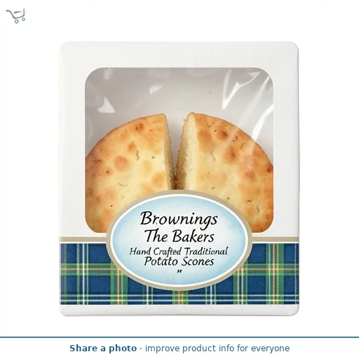 Brownings The Bakers Hand Crafted Traditional Potato Scones 