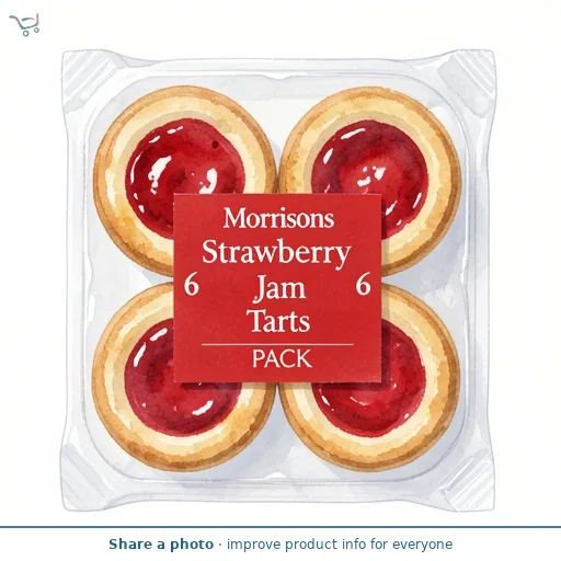 Morrisons Strawberry Tarts
