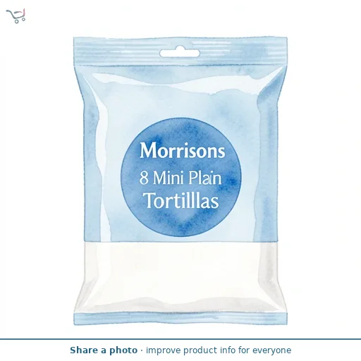 Morrisons 8 Mini Plain Tortillas