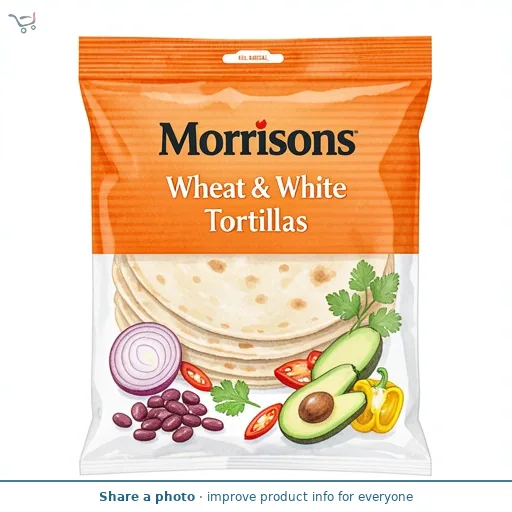 Morrisons Wheat & White Tortillas