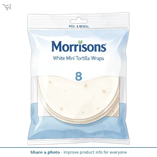 Morrisons White Mini Tortilla Wraps