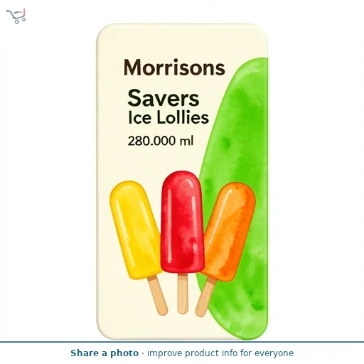 Morrisons Savers Ice Lollies