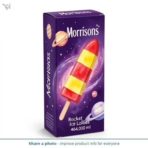 Morrisons Rocket Ice Lollies