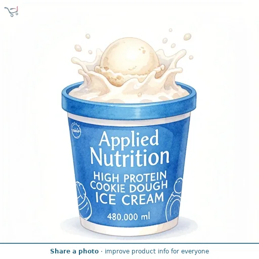 Applied Nutrition High Protein Cookie Dough Ice Cream 480ml