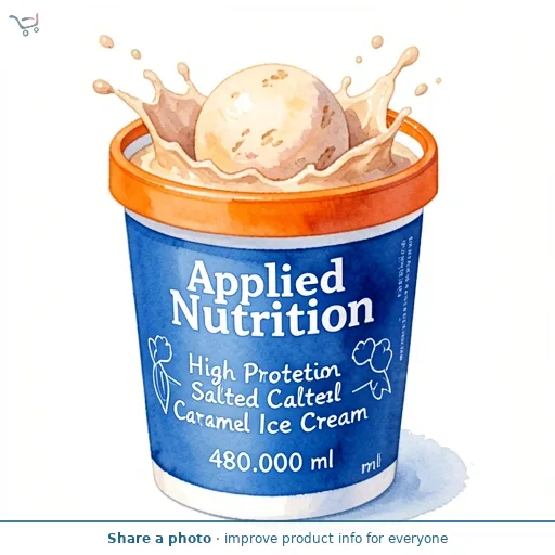 Applied Nutrition High Protein Salted Caramel Ice Cream 480ml
