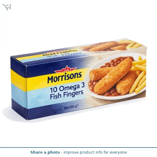 Morrisons 10 Omega 3 Fish Fingers