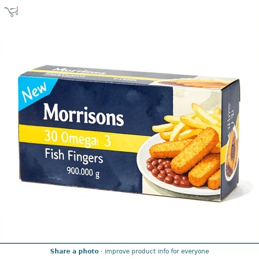Morrisons 30 Omega 3 Fish Fingers 
