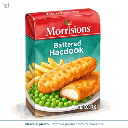 Morrisons Battered Haddock 