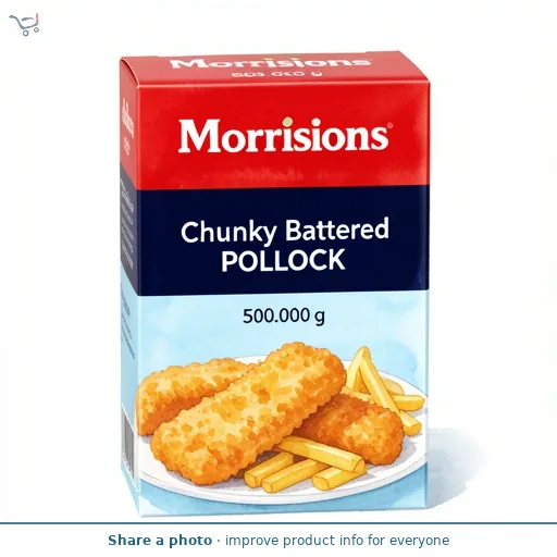 Morrisons Chunky Battered Pollock 