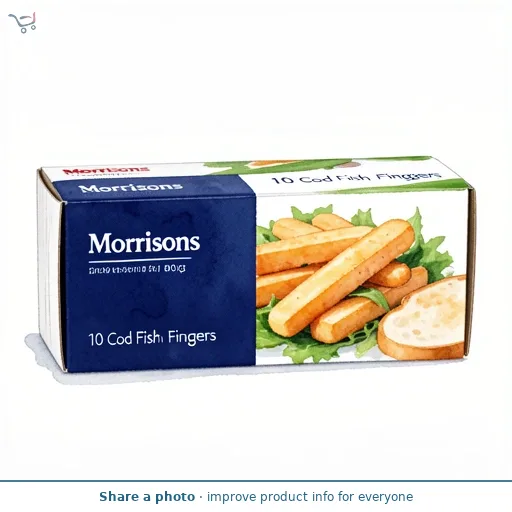 Morrisons 10 Cod Fish Fingers