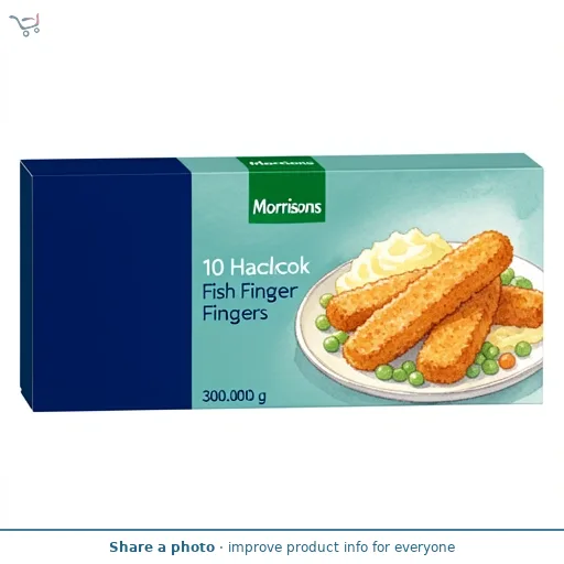 Morrisons 10 Haddock Fish Fingers