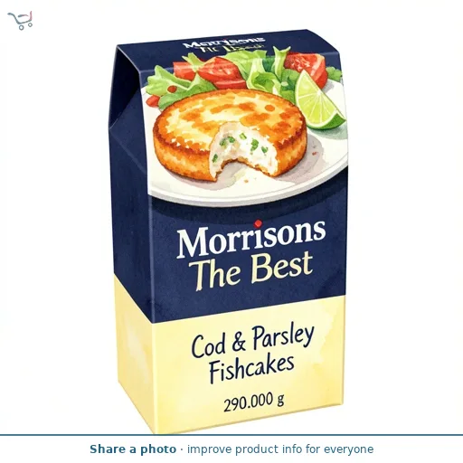 Morrisons The Best Cod & Parsley Fishcakes