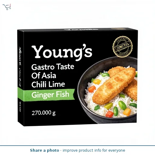Young's Gastro Taste Of Asia Chilli Lime And Ginger Fish