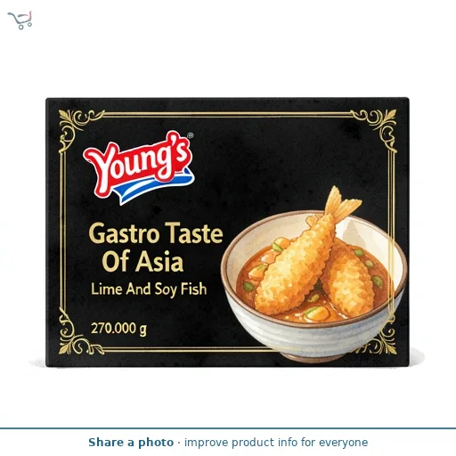 Young's Gastro Taste Of Asia Lime And Soy Fish