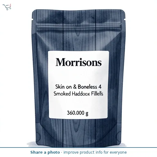 Morrisons Skin on & Boneless 4 Smoked Haddock Fillets