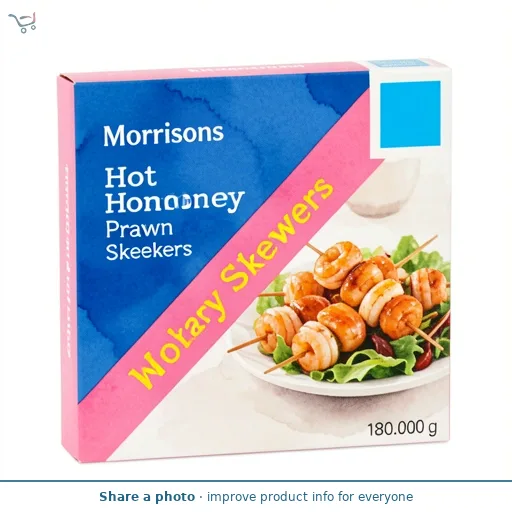 Morrisons Hot Honey Prawn Skewers 