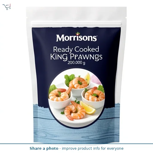 Morrisons Ready Cooked King Prawns