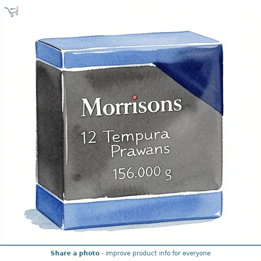 Morrisons 12 Tempura Prawns