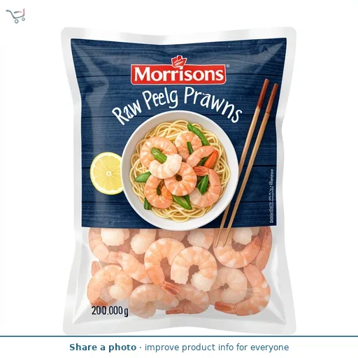 Morrisons Raw Peeled King Prawns