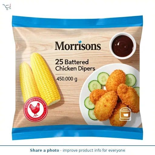 Morrisons 25 Battered Chicken Dippers