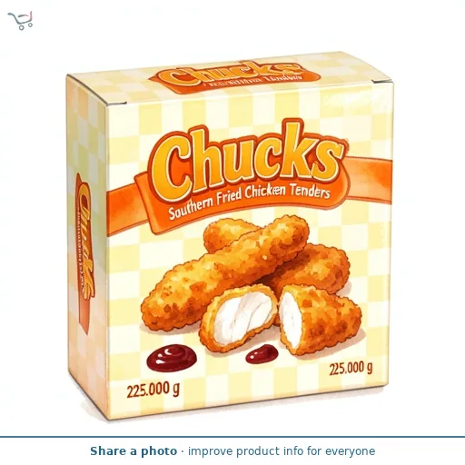 Chucks Southern Fried Chicken Tenders 225g