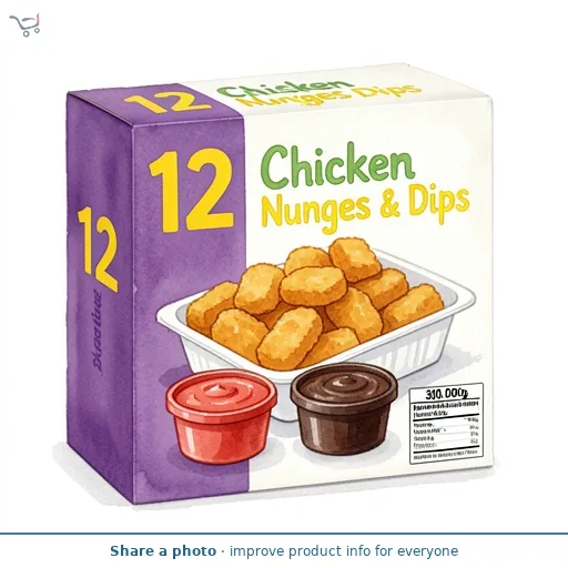 Lakeside 12 Chicken Nuggets With BBQ & Sweet Chilli Dips 