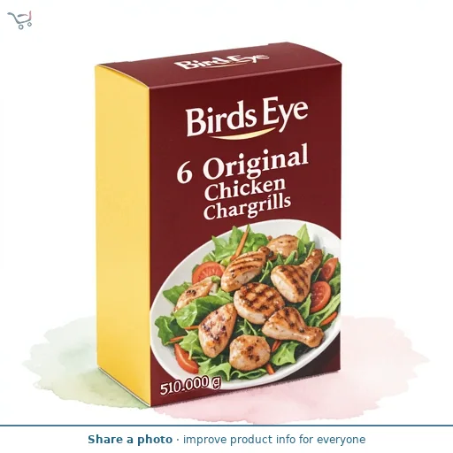 Birds Eye 6 Original Chicken Breast Steaks 510g