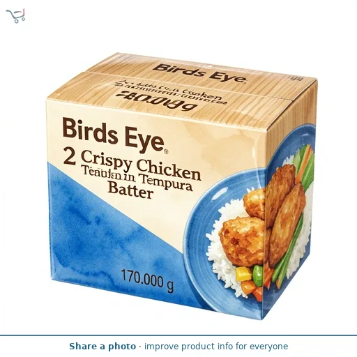 Birds Eye 2 Crispy Chicken in Tempura Batter 170g