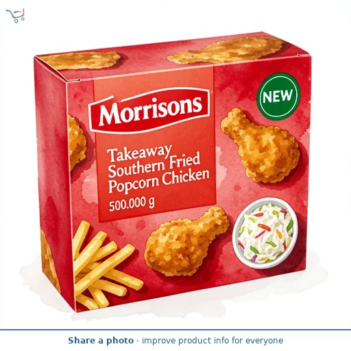 Morrisons Takeaway Southern Fried Popcorn Chicken