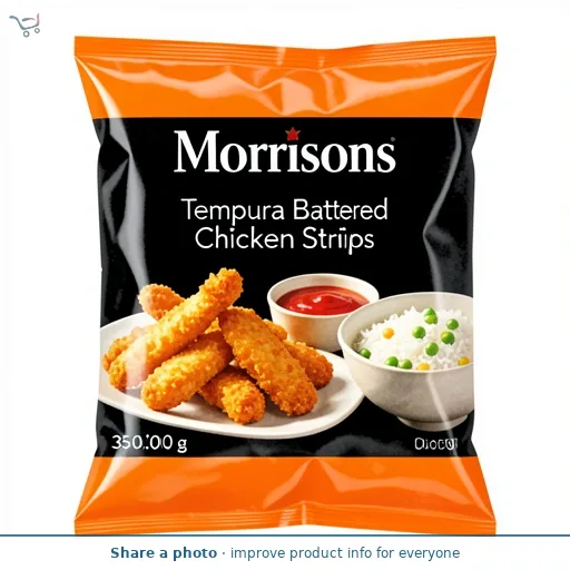 Morrisons Tempura Battered Chicken Strips 