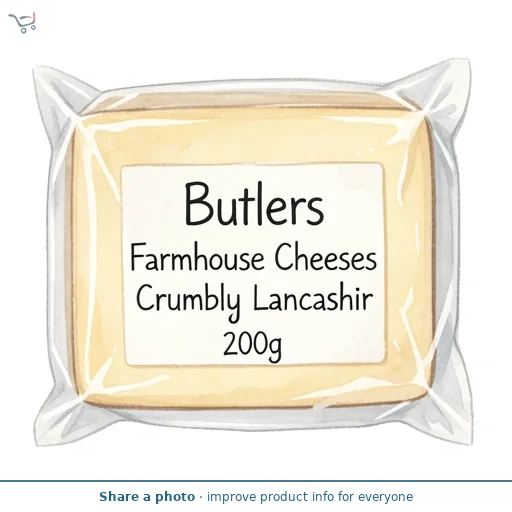Butlers Farmhouse Cheeses Crumbly Lancashire 200g