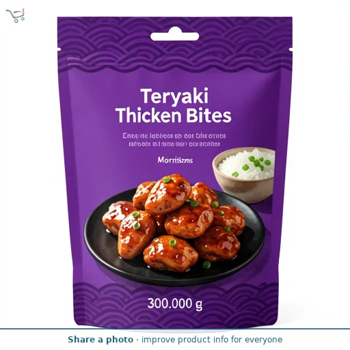 Morrisons Teryaki Chicken Thigh Bites 