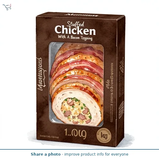 Morrisons Stuffed Chicken Crown With A Bacon Topping 