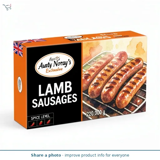 Aunty Noray's Spicy Lamb Sausages 