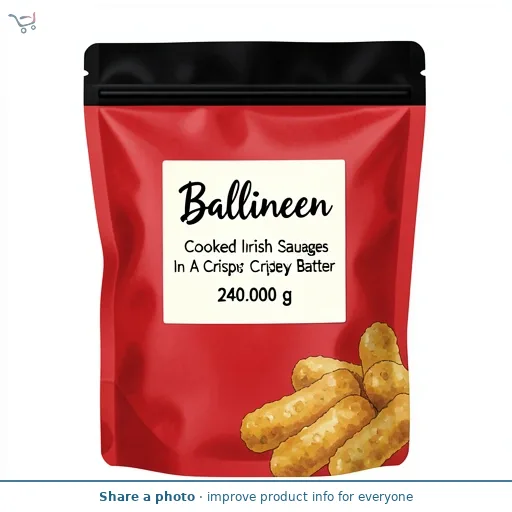 Ballineen Cooked Irish Sausages In A Crispy Batter