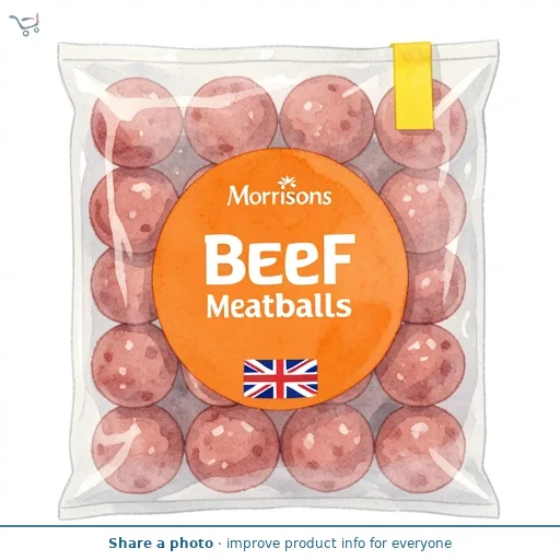 Morrisons Beef Meatballs  