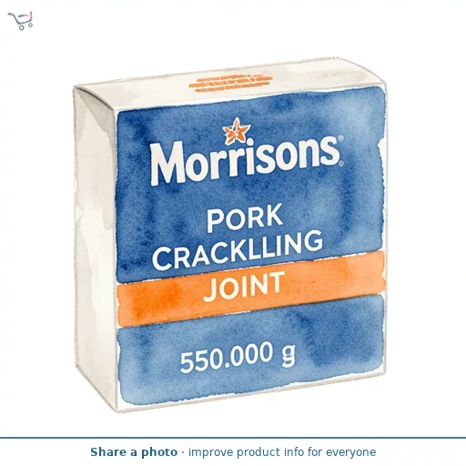Morrisons Pork Crackling Joint 