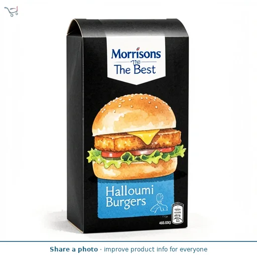 Morrisons The Best Halloumi Burgers 
