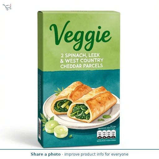 Morrisons 2 Spinach, Leek & West Country Cheddar Parcels