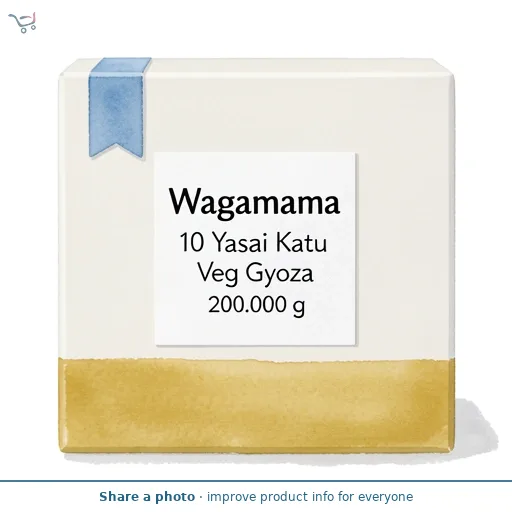 Wagamama 10 Yasai Katsu Veg Gyoza 200g