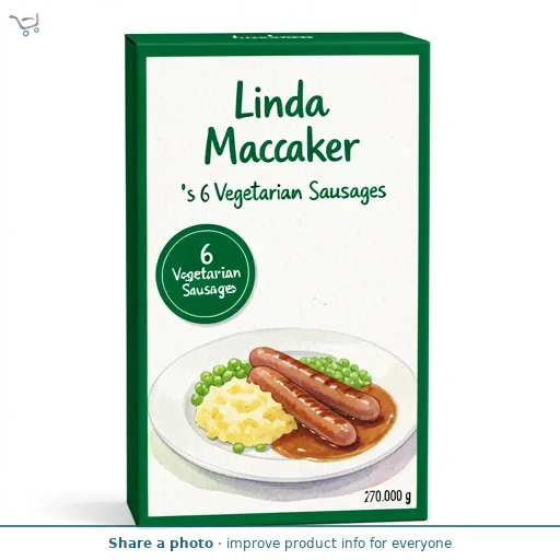 Linda McCartney's 6 Vegetarian Sausages 