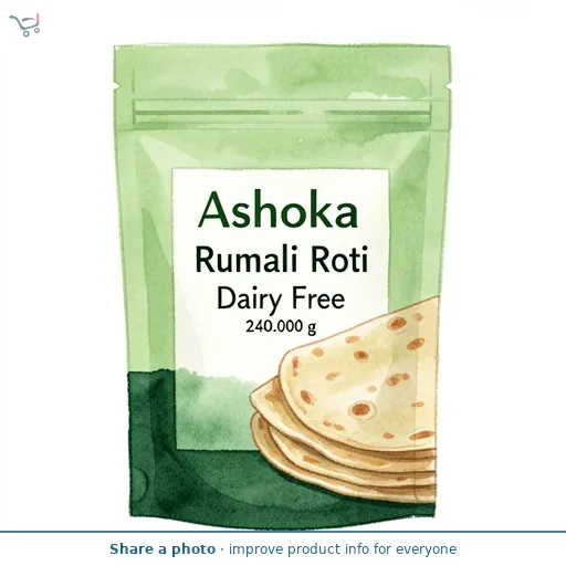 Ashoka Rumali Roti Dairy Free 