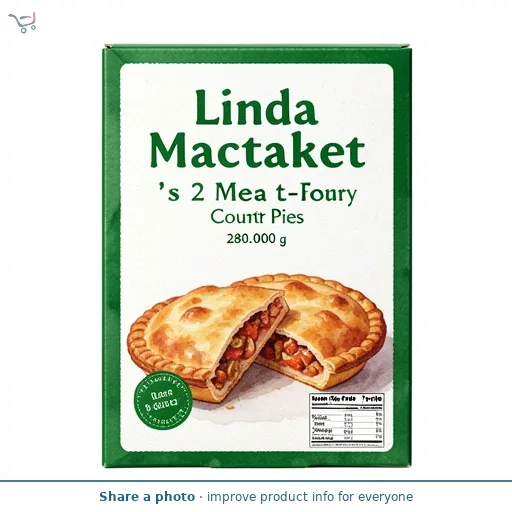Linda McCartney's 2 Meat-Free Country Pies