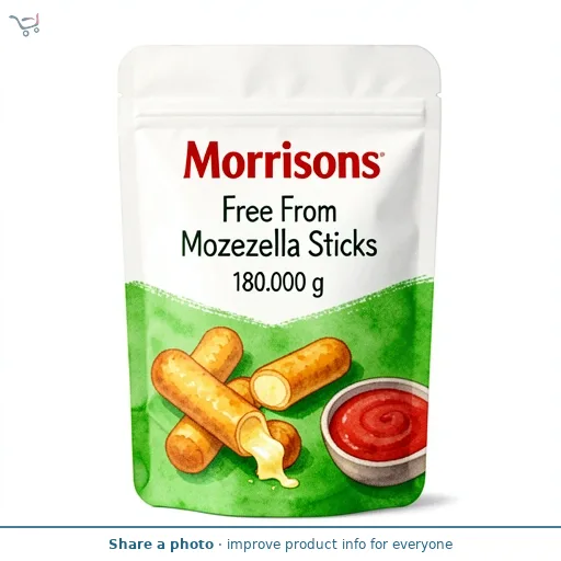 Morrisons Free From Mozzarella Sticks 