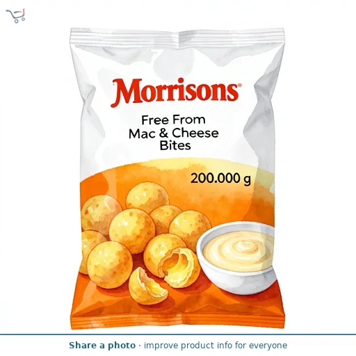 Morrisons Free From Mac & Cheese Bites 