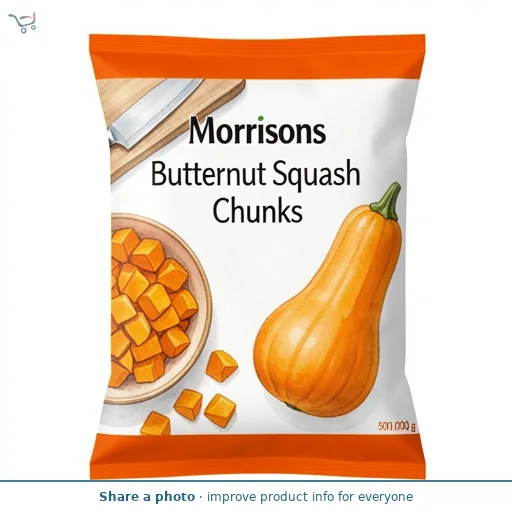 Morrisons Butternut Squash Chunks 500g